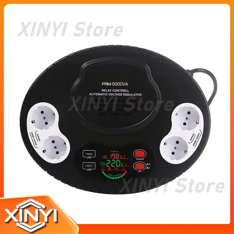 PRM 220VAC Single-Phase Wall-Mounted Air Conditioner Voltage Regulator Stabilizer 5KVA 3500W LED Display for AC