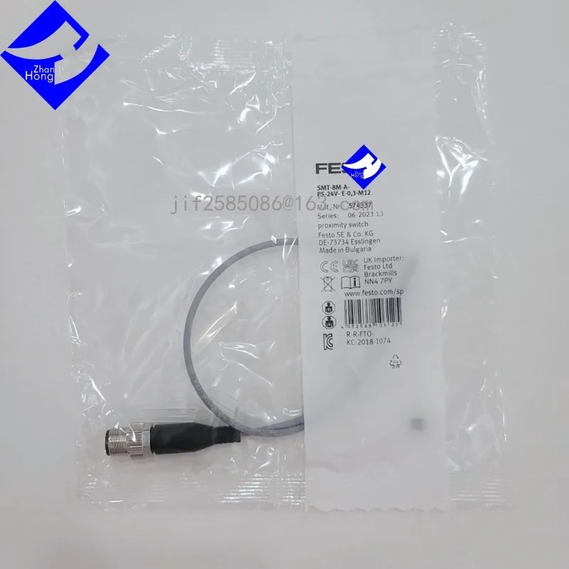 10 Buah 574337 SMT-8M-A-PS-24V-E-0,3-M12, Produk Asli Asli Yang Tidak Digunakan Dalam Stok. Semua seri tersedia untuk dijual.