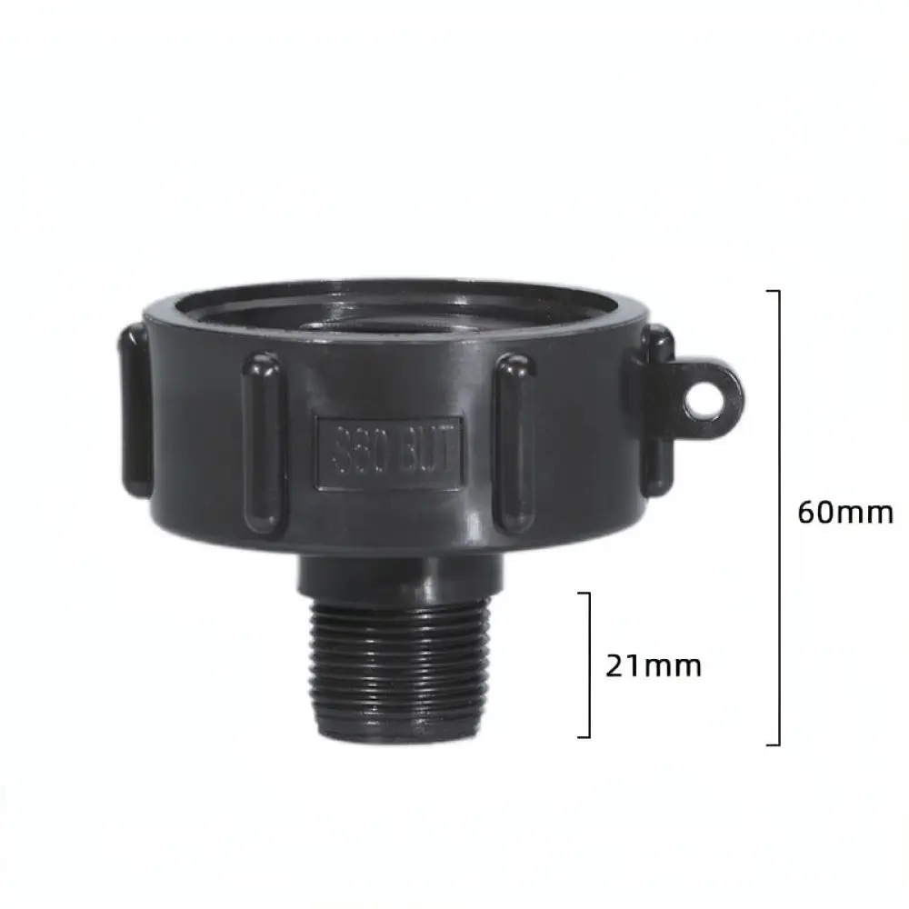 Premium IBC Tote Tank Adapter S60 To Multiple Size Thread Connector Industrial Liquid Transfer Fitting Hardware
