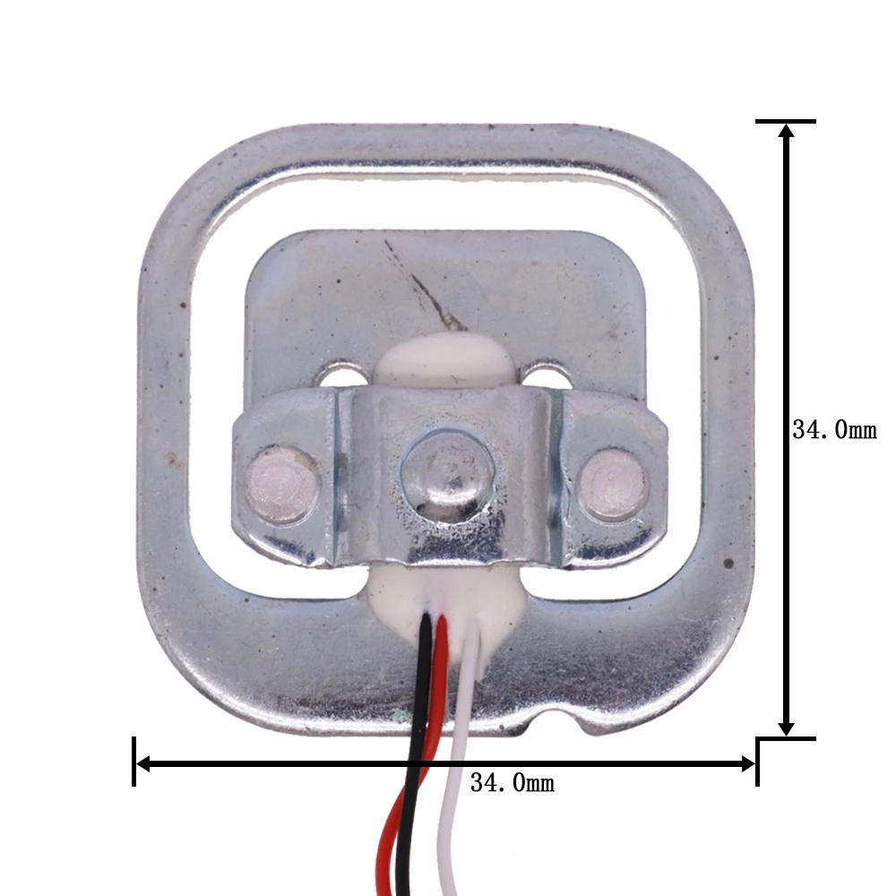 Imagem -03 - Sensores de Peso de Células de Carga Humanas Módulo Hx711 ad Célula de Carga Corporal Sensor de Pesagem 50kg Peças