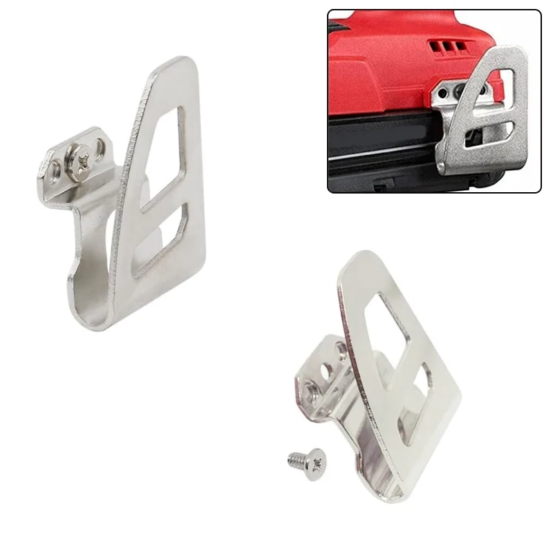 

Belt Clip/Hook Fit for Milwaukee Impact Drivers/Drills Belt Hook Hammer Drill Replace for 2604-20 2604-22 2604-22CT With Screw