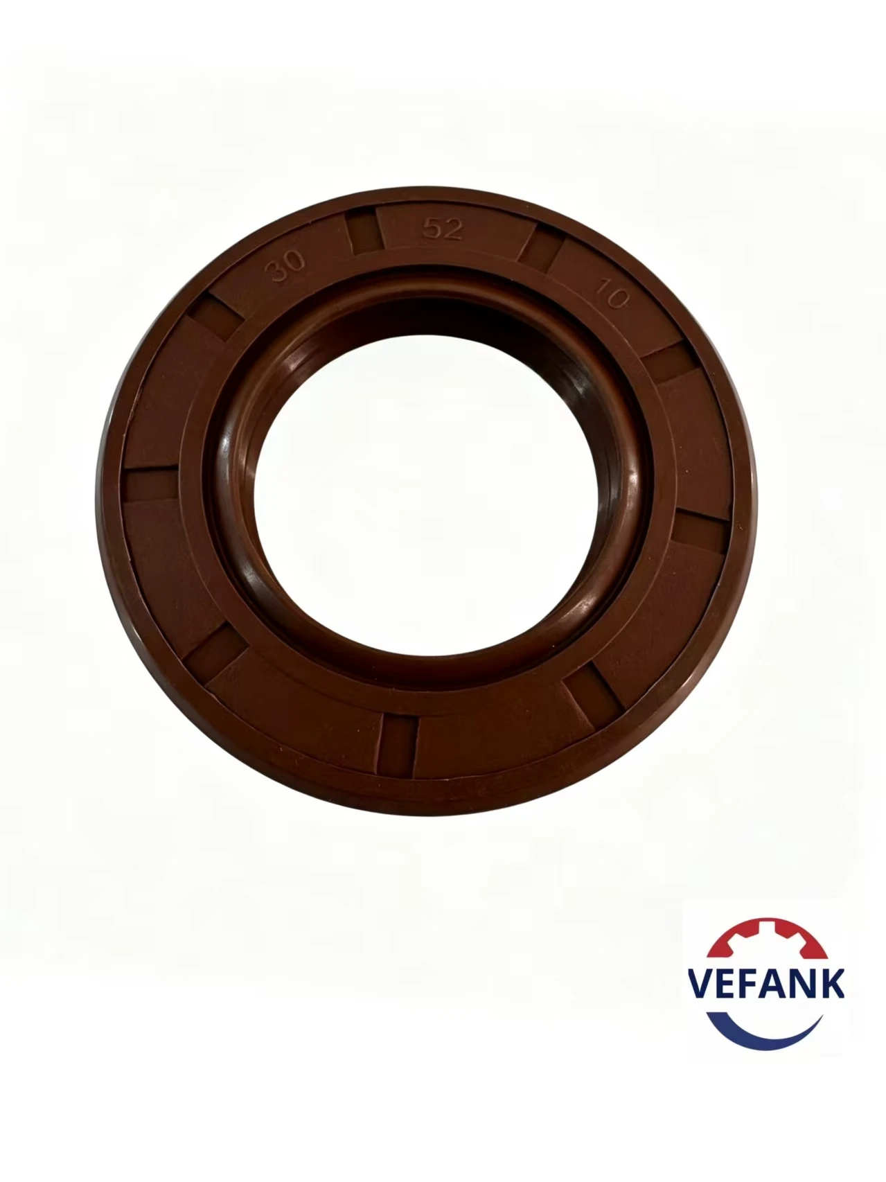 

30 x 52 x 10mm Rotary Shaft Oil Seal Nitrile Rubber NBR Double Lip with Spring Suitable for Mechanical Motive Axle Shaft, Oil-re