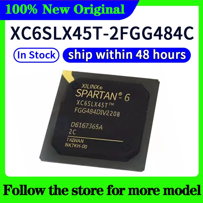 

XC6SLX45T-2FGG484C In stock