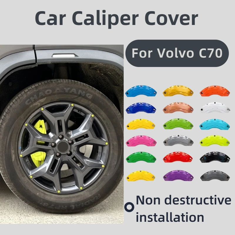 

Для Volvo C70 автомобильный тормозной суппорт из алюминиевого сплава, модификация переднего и заднего колеса, внешний комплект, подходит для 2,3 л 2,4 л 2,5 л 2000-2013