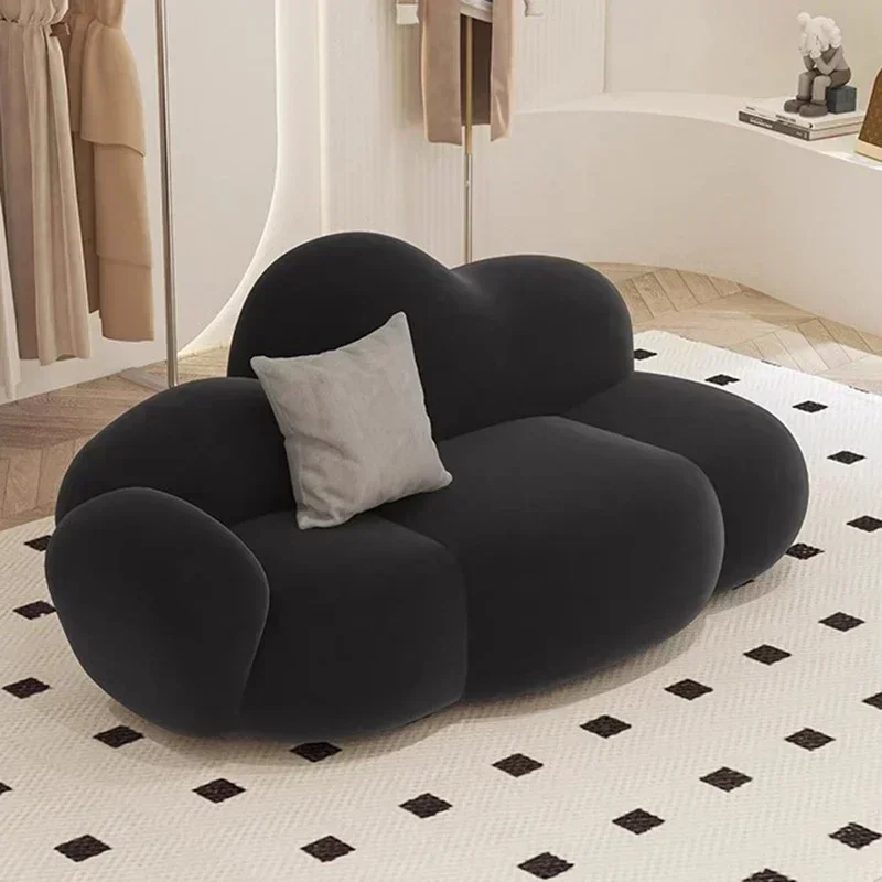 

Family Minimalist Living Room Sofas Bed Lazy Relaxing Economic Sofas Elegant Designer Oturma Odası Kanepeleri Home Furniture