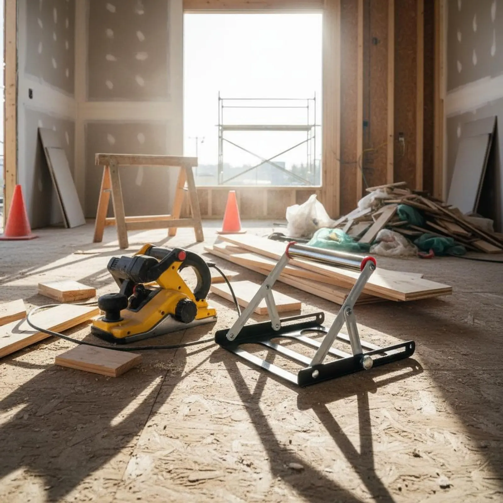 Obrázek 6: Skládací materiál podpora držák přenosné řezací stroj podpora stánek dílna aparatura pro worksite