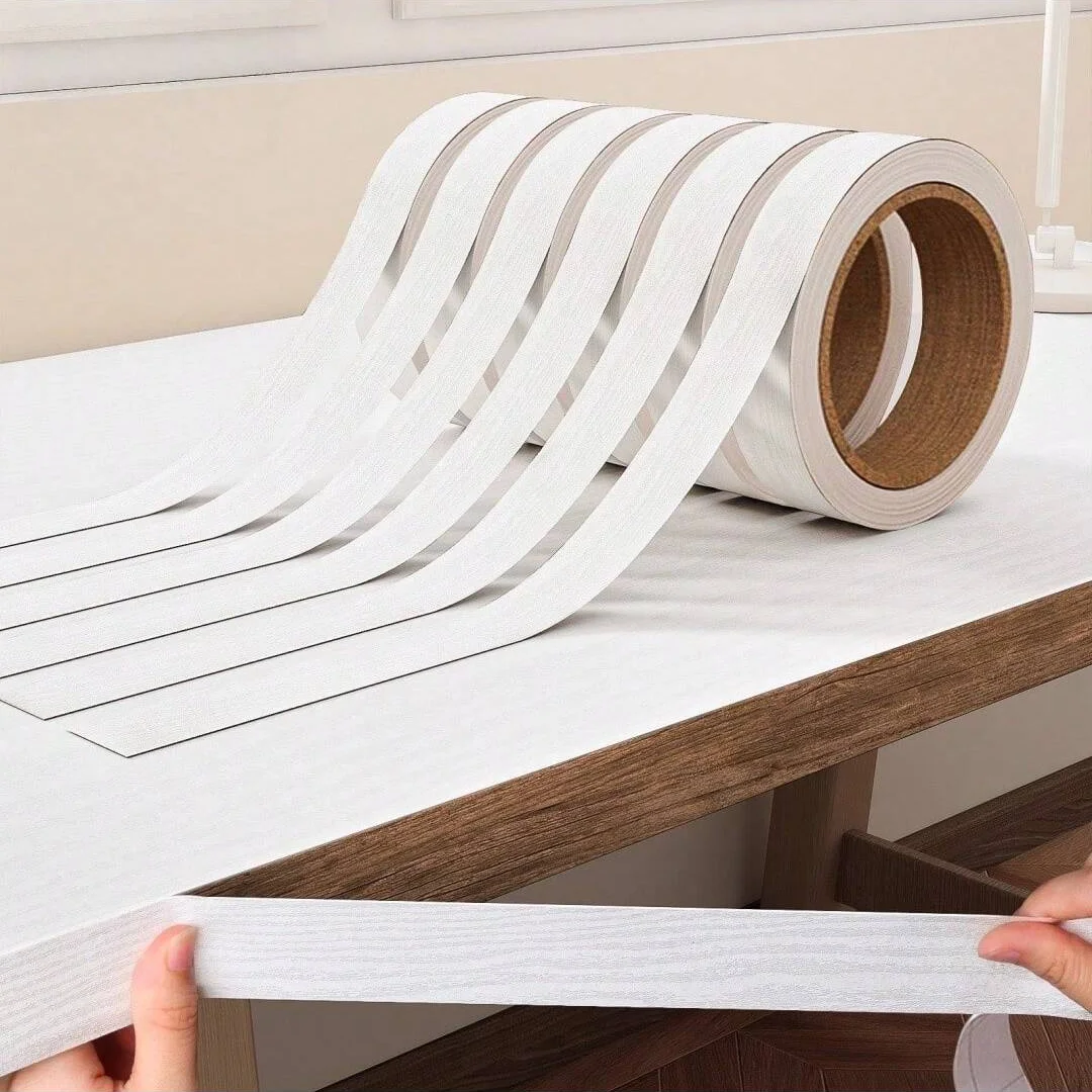 

1 шт., 10 м/393,7 дюйма, предварительно клееная кромка, кромка из ПВХ для дерева, кухонного шкафа, мебели, стола, доски