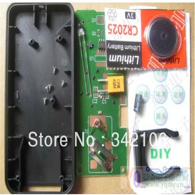 DIY Electronic Kits Fan Remote Control Module Projects Electronic Parts Kit for Hobbyists And Engineers