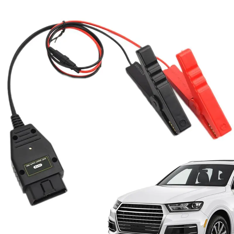 Car Battery Saver Clip-On Supply Cable Emergency Power Connector Battery Connection Wire Car Jump Start Clamp Auto Accessories