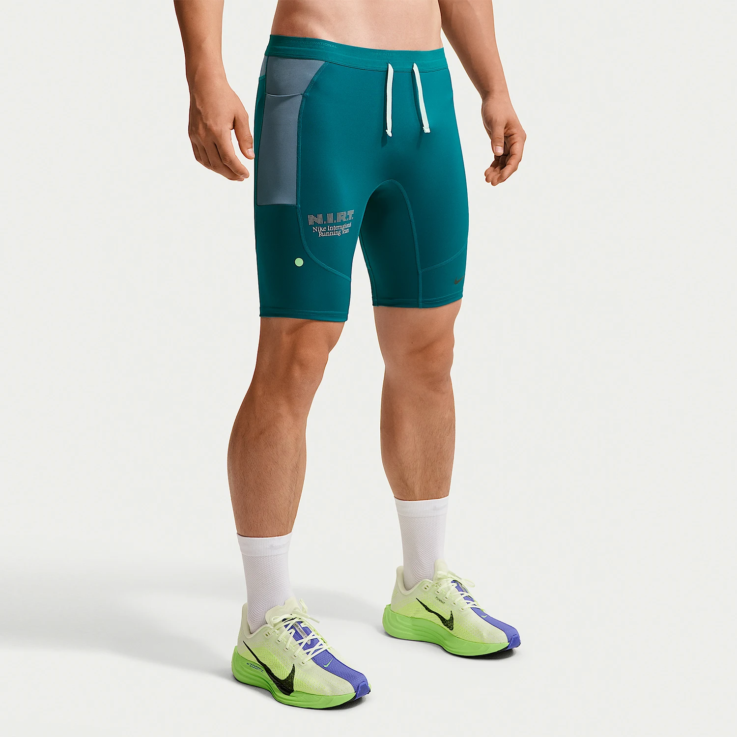 Nike Authentic Stride Dri FIT Men's Running Tight Shorts IV6612-373