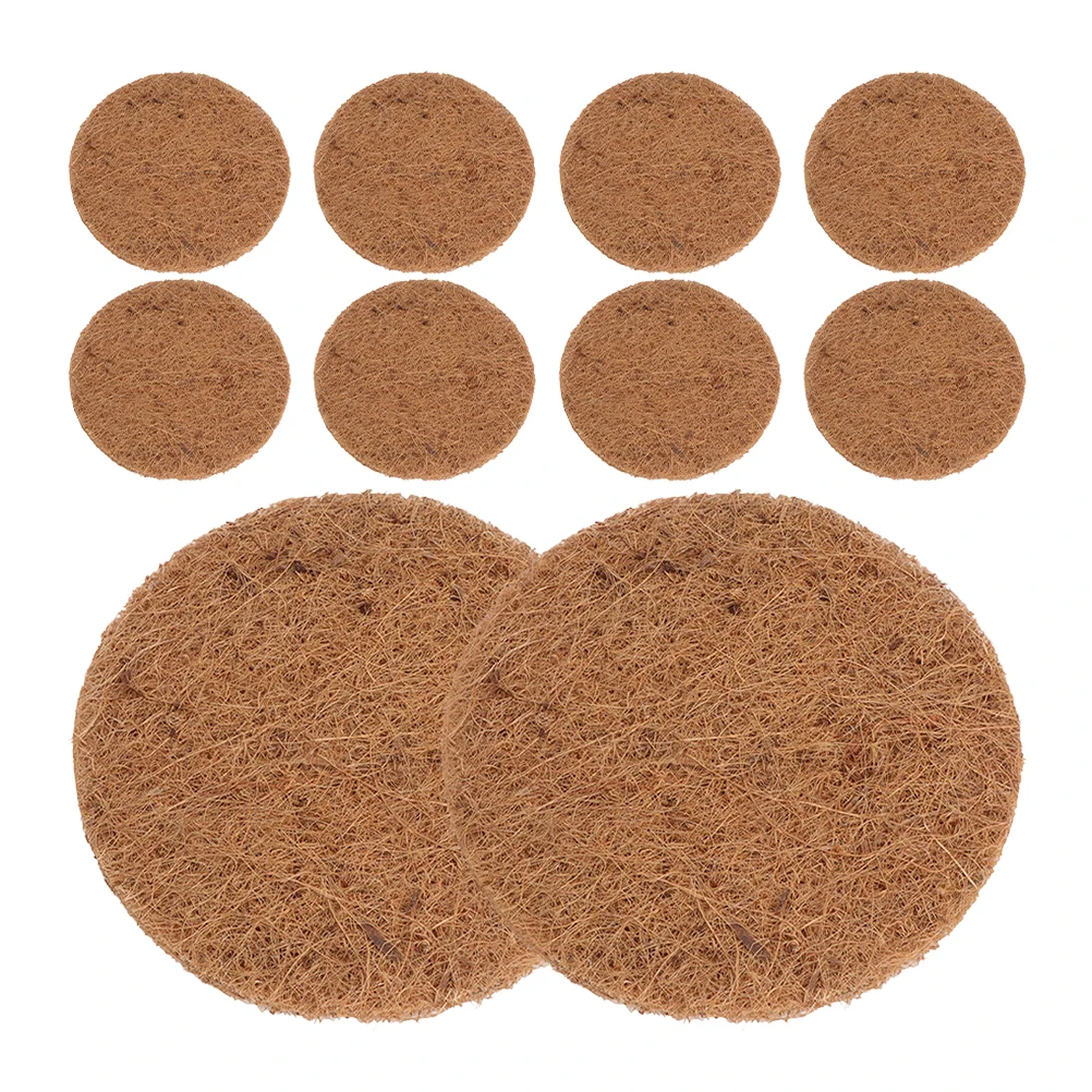 

10Pcs Nesting Pads Bird Nesting Material Coconut Fiber Substrate Pigeon Mat Breeding Pads Bird Cage Box Liners Pour Mat Supplies