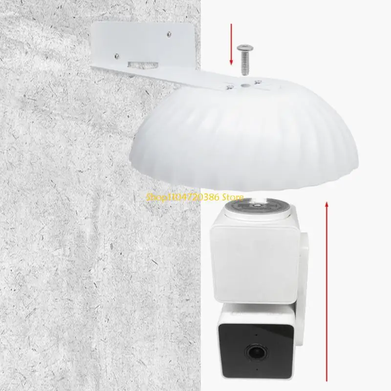 K0EA Anti glares Waterproof Cover Plastic Camera Shade for Outdoor Security Equipment