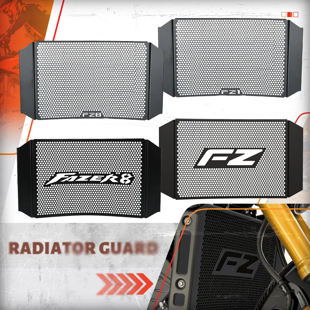 

FZ1 S/N FZ8 N/S Motorcycle Accessories Radiator Grille Guard Cover Protector Aluminum For Yamaha FZ8N FZ8S FZ1S FZ1N 2011-2015