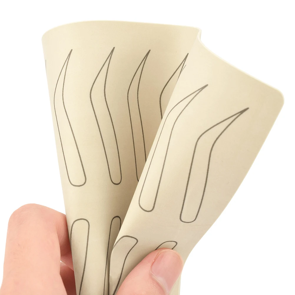 

5 шт. силиконовые упражнения для бровей, татуировки на коже, лезвия для художников, силикагель, товары для салонов красоты