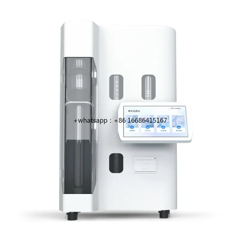 Medidor de análise de nitron totalmente automático, sistema de tecnologia de titulação dinâmica de alta precisão, equipamento de teste de rastreabilidade de dados
