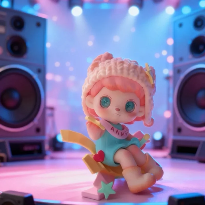 Presale 120 يوم TNTSPACE الصوتية موجة الانشطار سلسلة صندوق أعمى صندوق غامض لطيف عمل شخصيات كرتونية الدمى Kawaii اللعب هدية #1