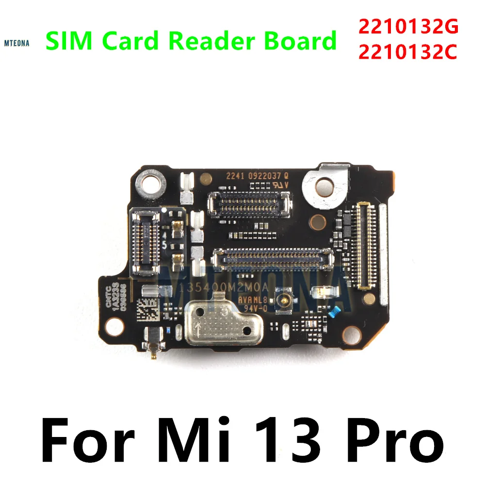 For Xiaomi 14 Ultra MI 13 13T Pro SIM Card Reader Slot Tray Board