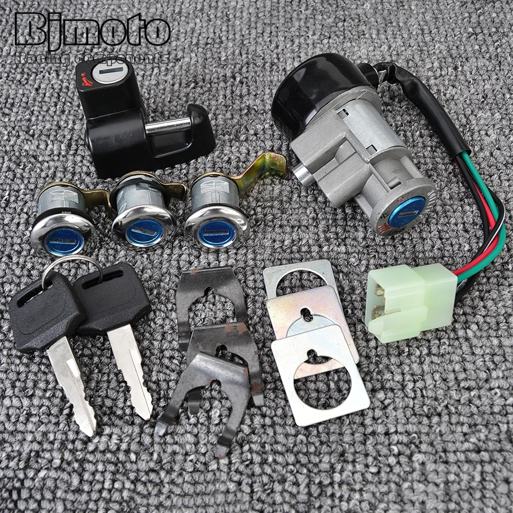 Fuel Gas Cap Ignition Switch Seat Lock For Honda CN250 Helix 1986-2007 2006 2005 2004 2003 2002 2001 2000 35010-KS4-711