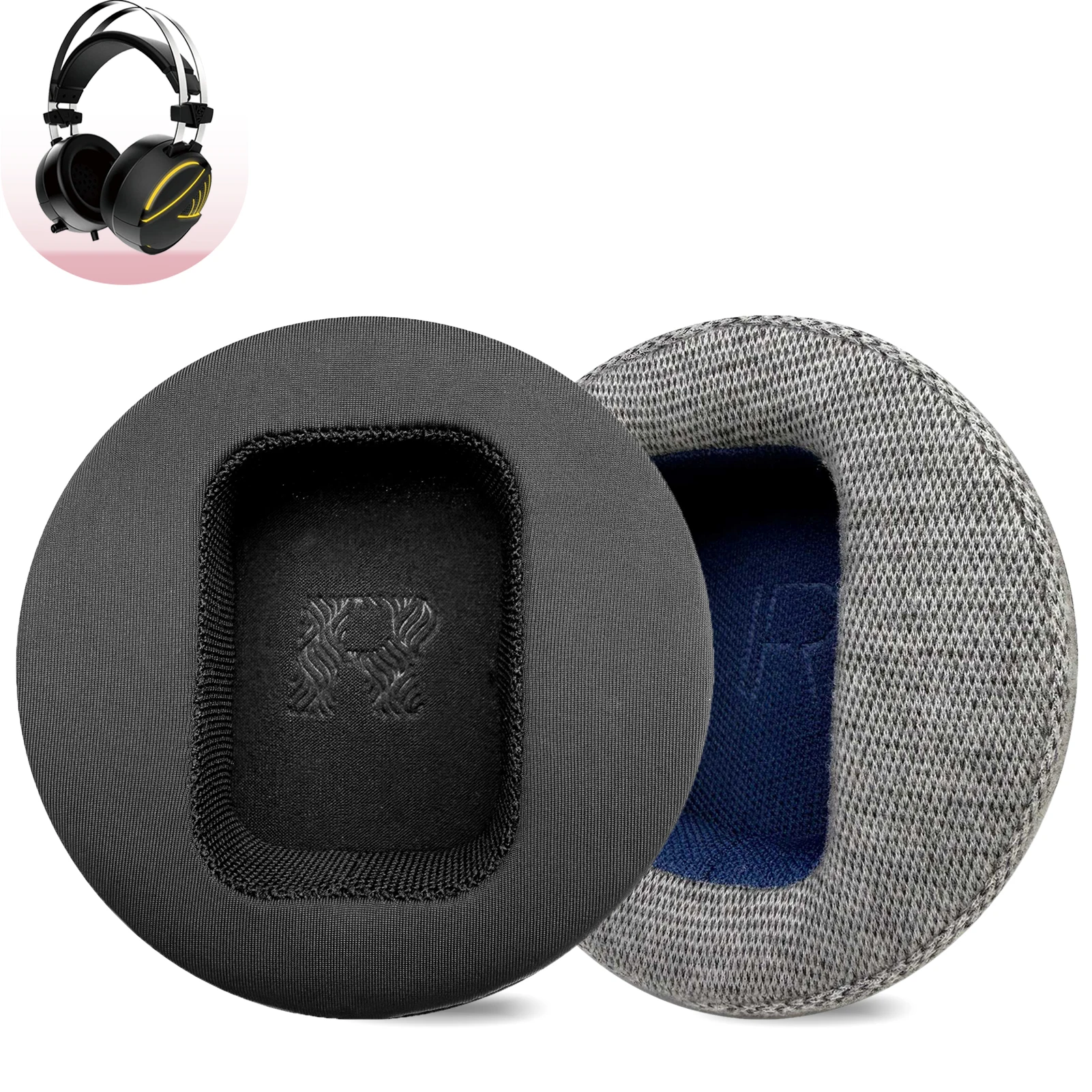Almohadillas de repuesto para auriculares Gamdias Hebe M1, fundas para los oídos