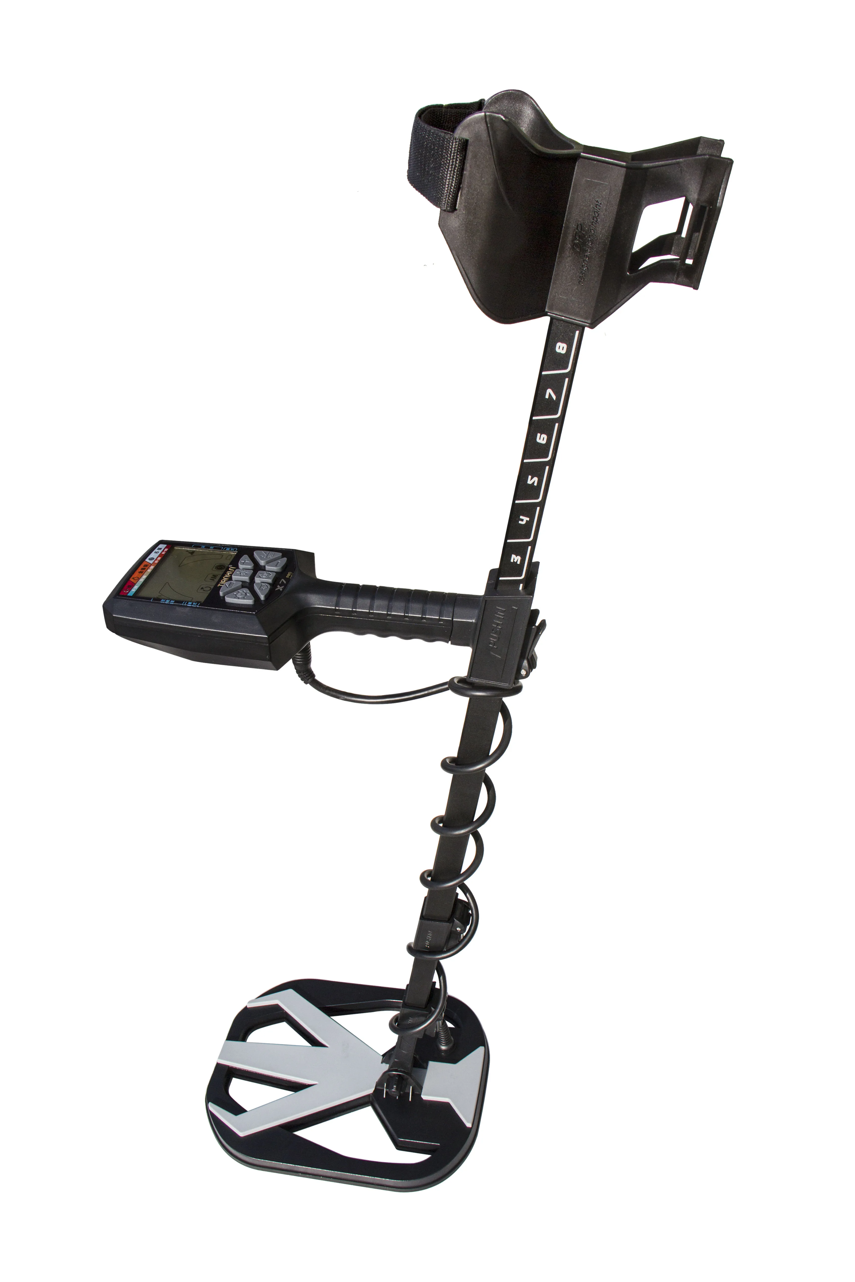 001 X7 Metal Detector Professional Gold Detector with Auto Ground Balance Highly Resistant to External Interference