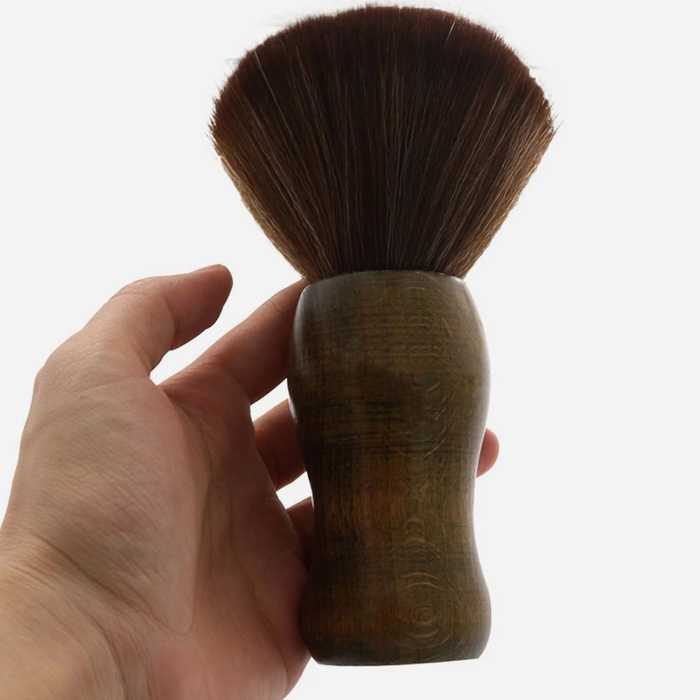 

2 Pcs Turntable Cleaning Brush Dust Remover for Stylus Record Player Tool Detergent Cleaner Needles Wooden Handle