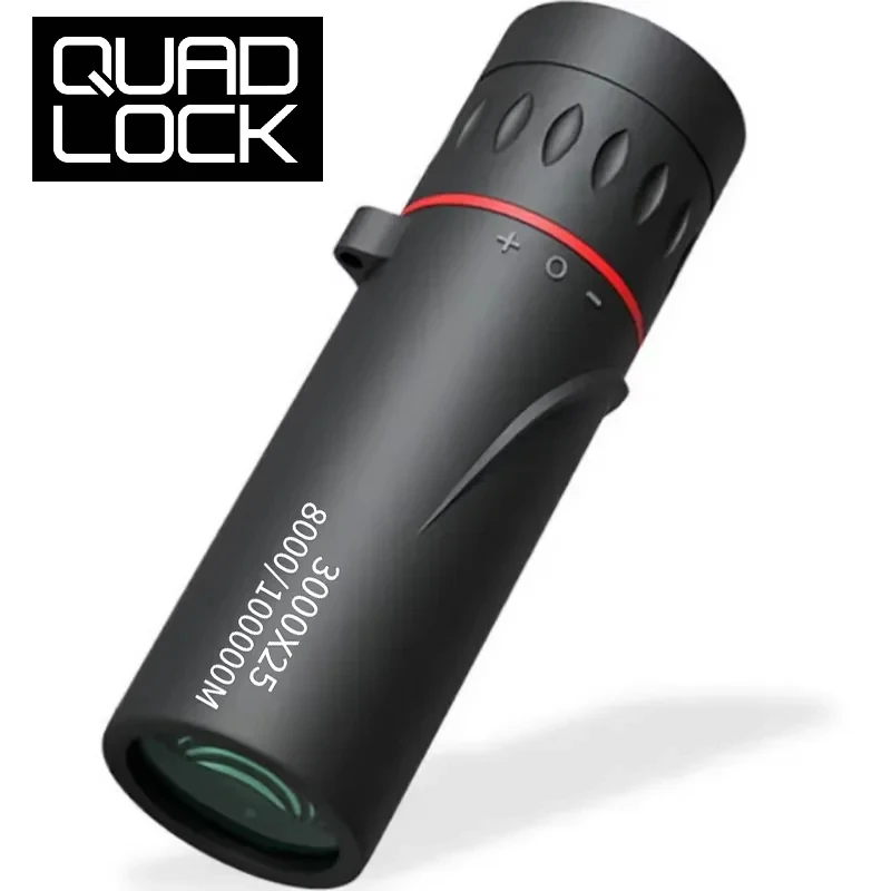 

QUAD LOCK Long Range HD Professional Adult Monocular and Mini Portable Telescope for outdoor camping and hunting