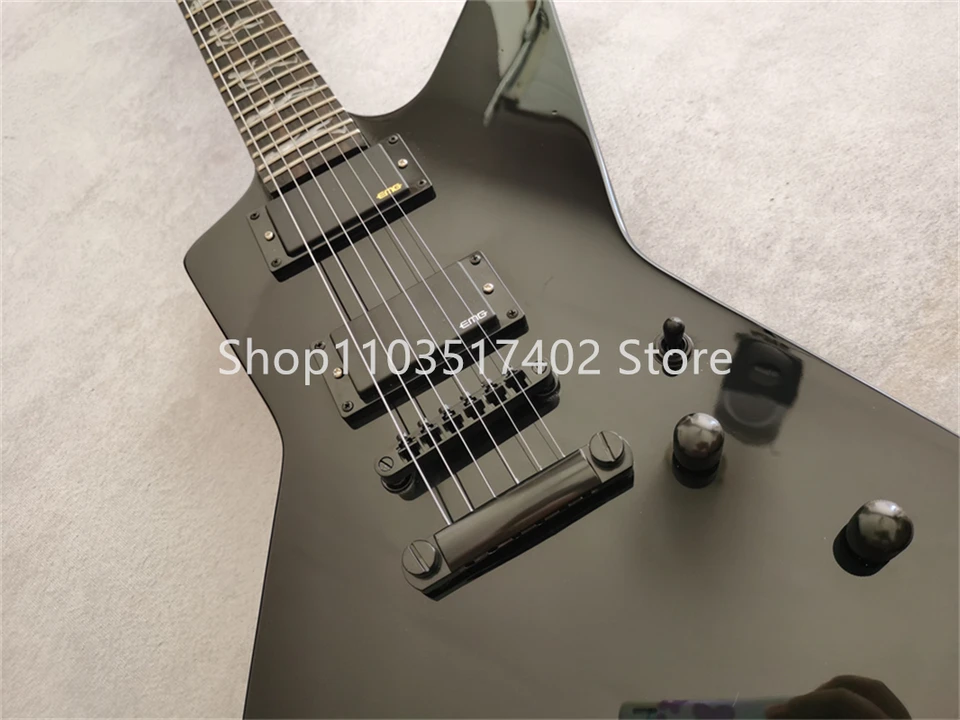 ESP-Man Turn Wolf Guitarra Elétrica, Solid Mahogany Fingerboard