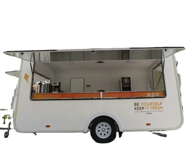 Remolque de Comida Personalizado, Carrito de Comida Rápida, Carros de Comida Rápida