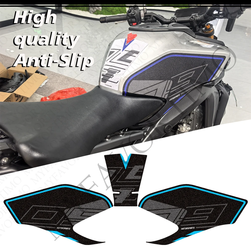 Motorcycle For MT-09 MT09 MT 09 SP Tank Pad Side Grips Gas Fuel Oil Knee Protection Sticker Anti-slip Accessories 2024 2025 2026