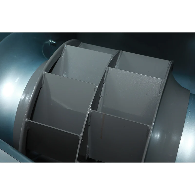 Centrifugaalventilator met stalen achterwaarts geïnspireerde bladen voor brandrookuitlaat Hoge luchtstroom Hoge druk 380V AC