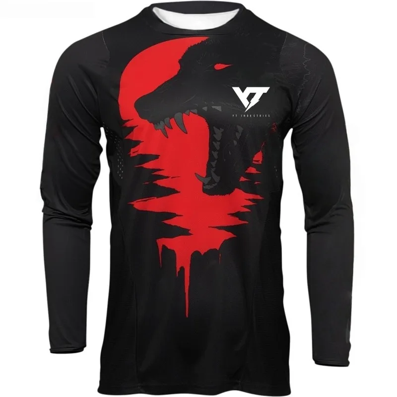 

Men's Clothing, Long Sleeved Off-road Cycling Clothes, Men's Shirts, Wild and Wild 3D Printing, Surprising Boys' Gifts