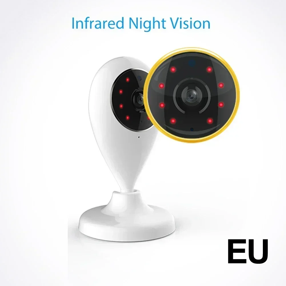 Brand New Home Improvement Telecamera IP per interni Mini telecamera 10 cm * 10 cm * 5 cm 1 pz ABS per Tuya per WiFi Colore bianco