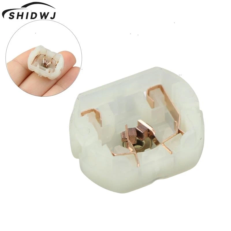 

1PC Micro Motor Rear Cover Carbon Brush Holder For Car Door Lock Central Lock DIY Toy Accessories Hot