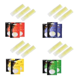 G92F 3Pcs Resin Alto Sax Saxophone Reeds Alto bE Saxophone Reeds Strength 1.5, 2.0, 2.5 for Clarinet, Soprano or Alto Sax