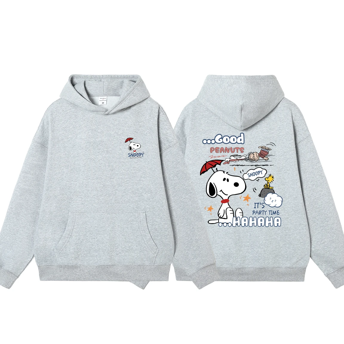 Snoopy hoodie Japanese cartoon cartoon hoodie couple trendy brand hooded hoodie women all season loose casual jacket hoodies