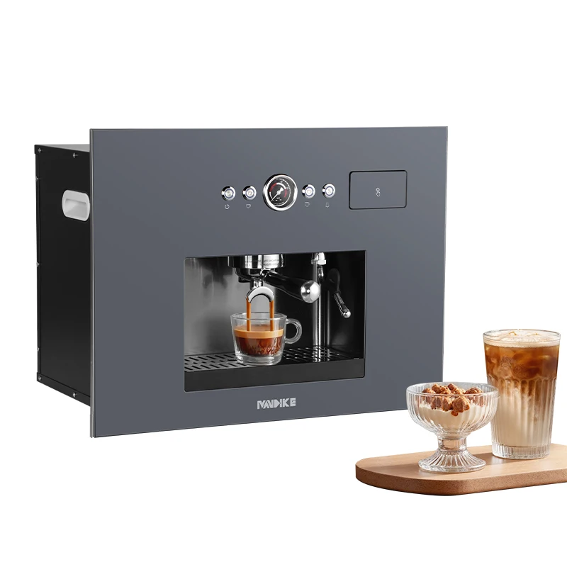 

MDK M100 Home Espresso Coffee Maker Semi-Automatic Electric Machine Full Embedded Brew Hot Water System For Household Use