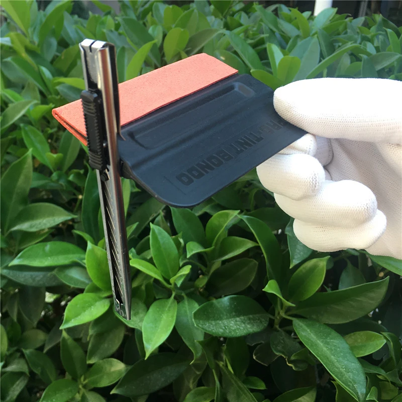 ALIWRAP نافذة برو تينت أداة المغناطيسي لا خدش مكشطة سيارة الفينيل التفاف فيلم الكربون قضيب الجلد المدبوغ ورأى ممسحة سيارة التفاف