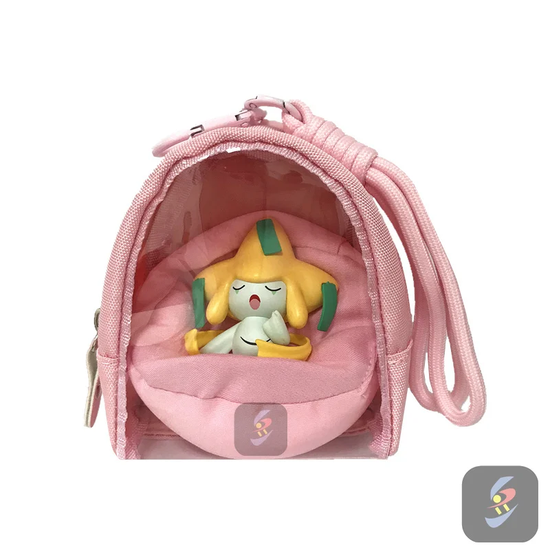 Pokemon Diy Bank Slaappositie Rugzak Hangend Ornament Fee Eevee Snorlax Jirachi Trendy Speelgoed Decoratie Collectible Gift