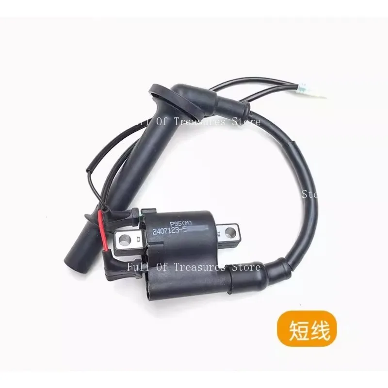 مناسبة ل Qianjiang Sai 800 حزمة الجهد العالي QJ800GS-G ملف الإشعال دراجة نارية الجهد العالي حزمة خطوط طويلة وقصيرة