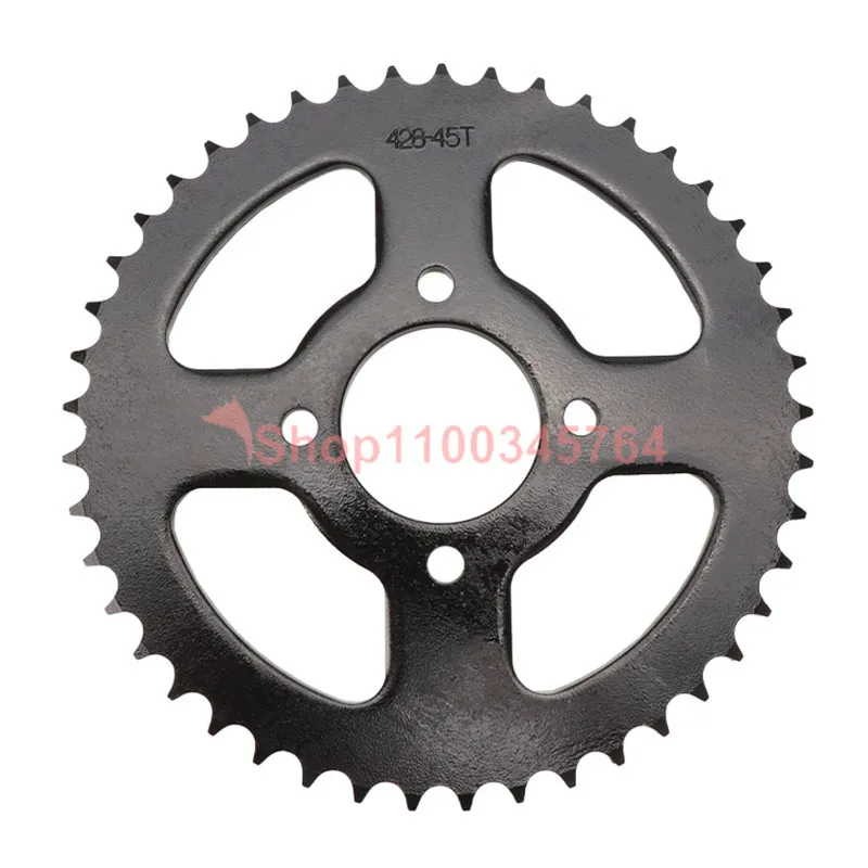 

Motorcycle 428-45 tooth 48MM rear sprocket suitable for ATV four-pit off-road vehicle off-road vehicle kart accessories