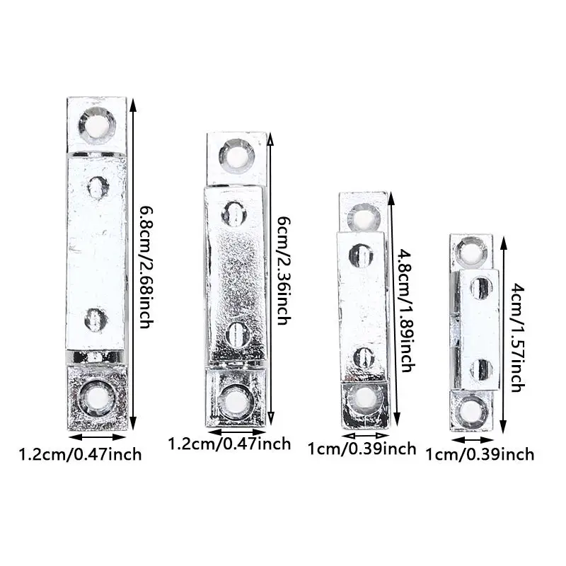 3 قطعة مزلاج الباب الكرة المزدوجة الربيع الكرة قفل لخزانة أثاث خزانة الباب قابل للتعديل التوتر مزلاج مشبك الباب سبائك الزنك #5