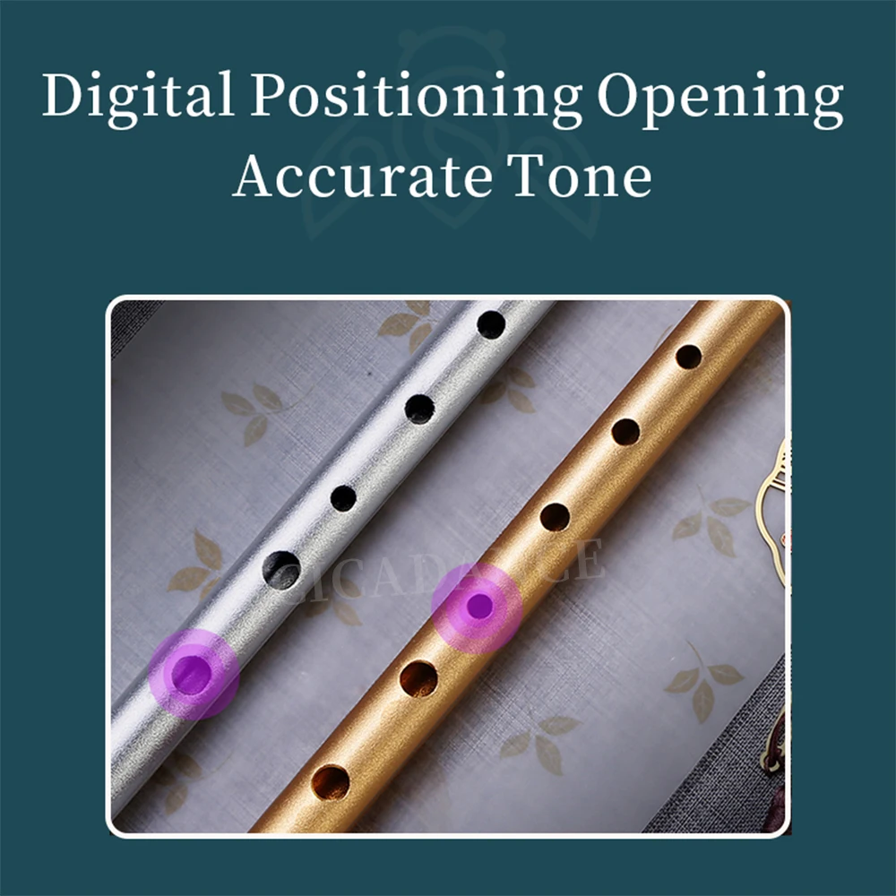 Irish Whistle Flute C/D/bE/bB Key 6 Holes Ireland Flutes Alloy Musical Instruments Professional Beginner Kids Christmas Gifts