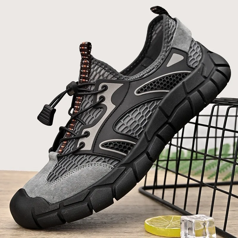 Casual Sneakers 2026 Summer Hot Sale Men's Breathable AIR Mesh Casual Shoes Lightweight Soft Bottom Wear-Resistant Sports Shoes