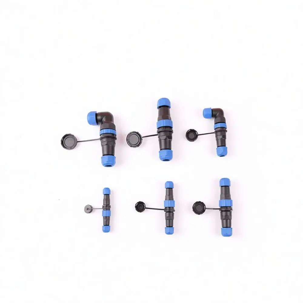 For Shangzhou Aviation Connector IP68 Waterproof Plug Socket Welding Type Gold Plated Pin Industrial Electrical Wire Connection