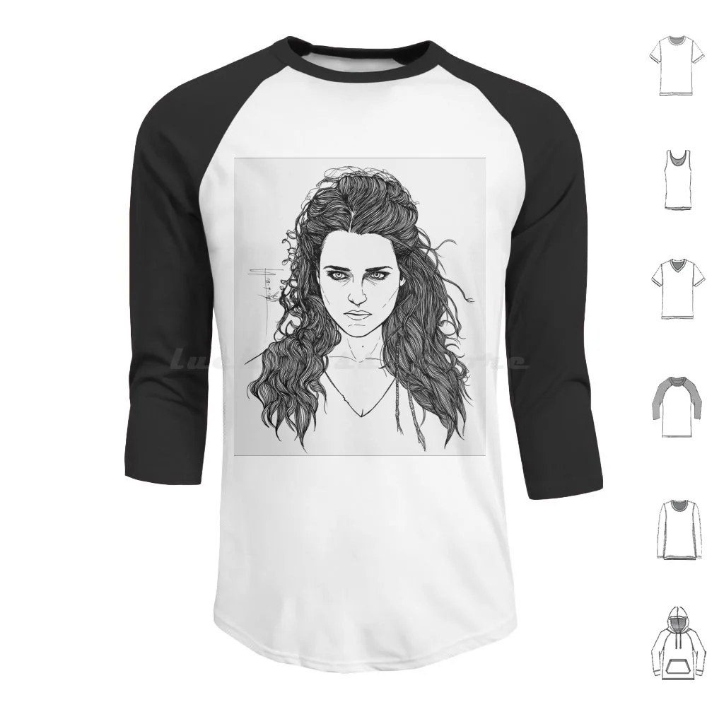 Morgana Pendragon moletons manga comprida Morgana Pendragon Katie Mcgrath Supercorp