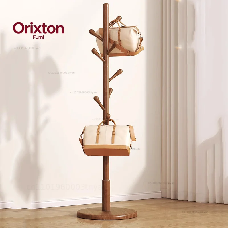 Wooden Floor Rail Coat Racks Corner Shelf Adjustable Garment Coat Racks Hanging Hall Tree Porte Manteau Lounge Suite Furniture