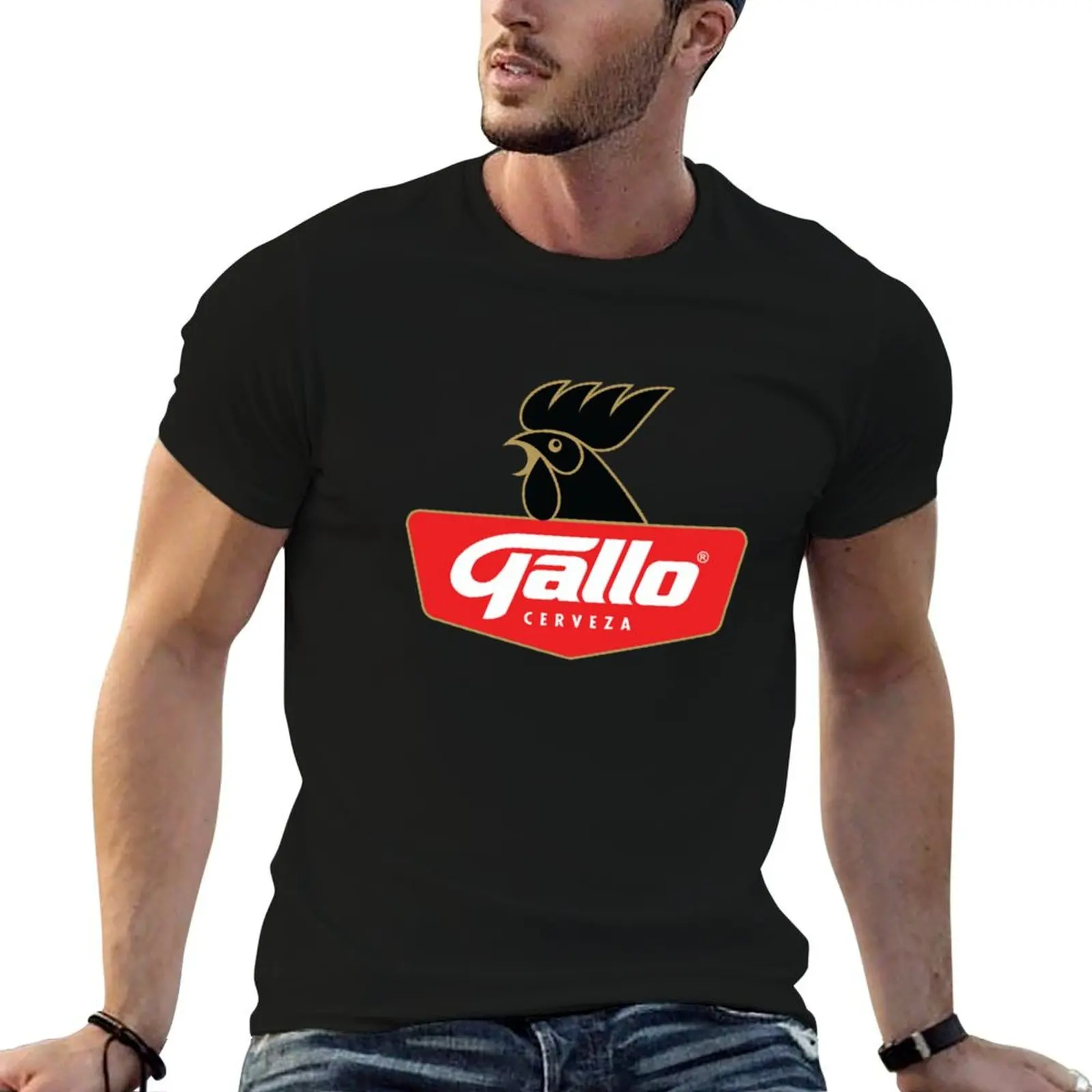 Cerveza Gallo - Guatemala Beer chapin T-Shirt printed t shirts for man T-Shirt