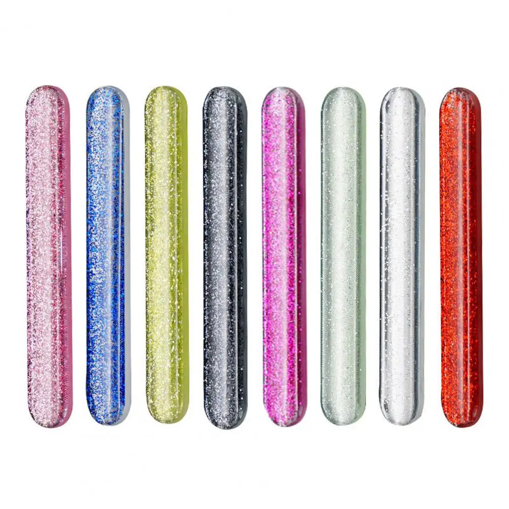 10-Piece Nail Files Nano Glass Polishing Manicure Art Tool Professional Nail Art Tools Buffing Transparent Sanding