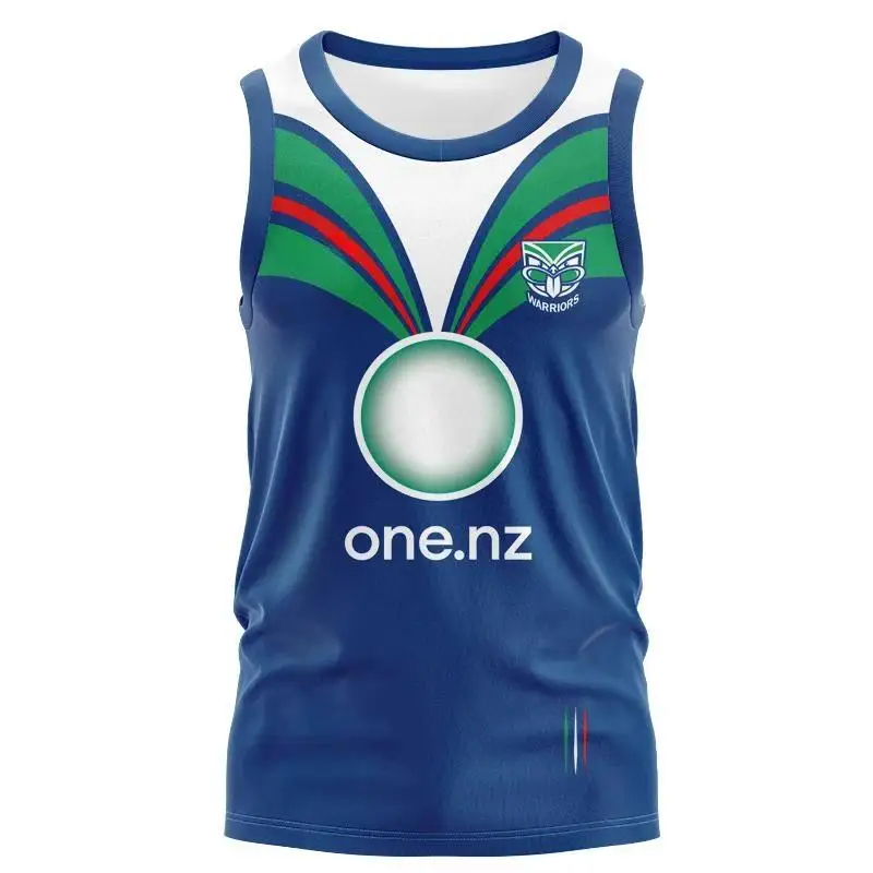 2024, 2023 Warriors home and away training, local Anzac traditional single-line rugby jersey (Custom name and number )