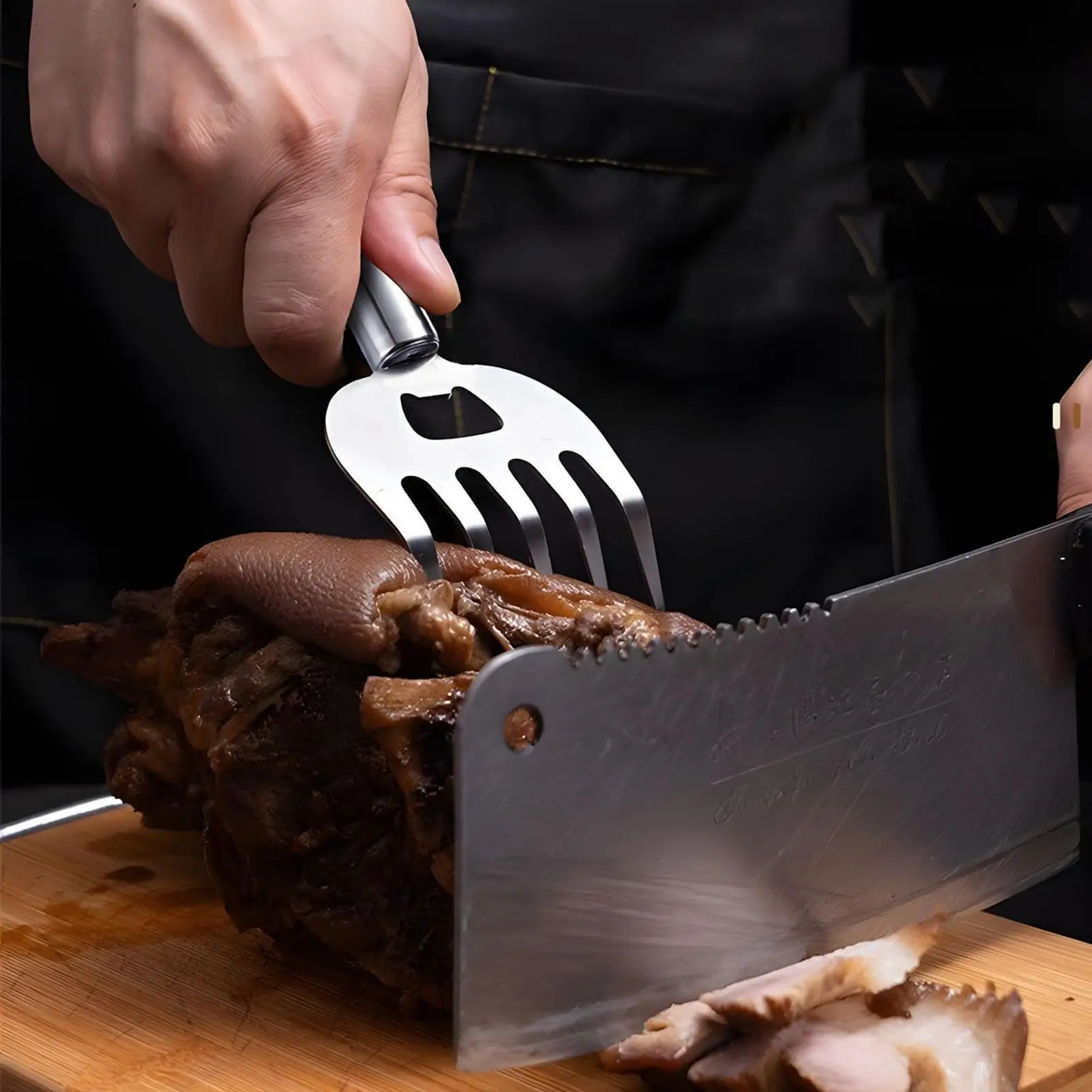 Meat Shredder Claws BBQ Pulled Pork Shredding Forks Ergonomic Cooking Tools Heat Resistant Kitchen Utensils for Chicken Beef